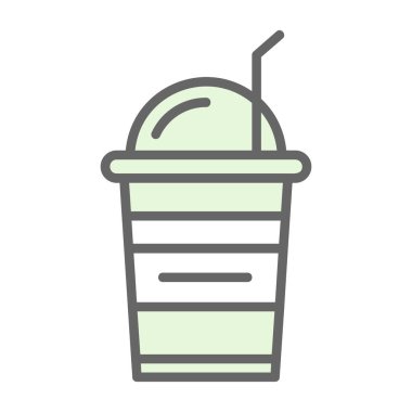 içecek simgesinin vektör illüstrasyonu