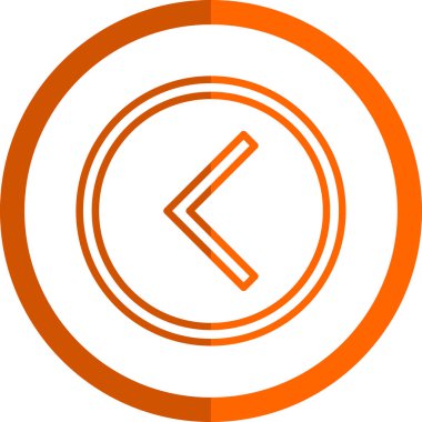 Dairesel düğmenin vektör illüstrasyonu