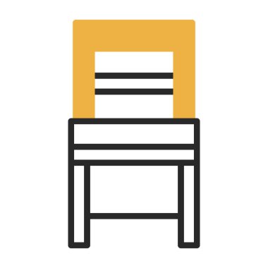 sandalye simgesi çizimi