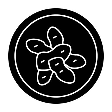 Bir çiçeğin vektör illüstrasyonu