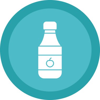 Su şişesinin vektör simgesi