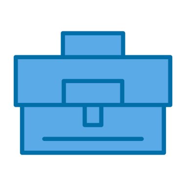 Çanta. Web simgesi basit tasarım