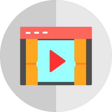 Video kamera. Web simgesi
