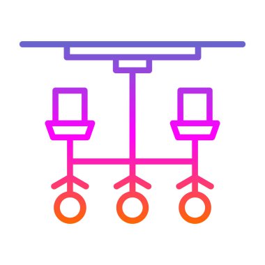 Modern eğitim ikonunun vektör illüstrasyonu