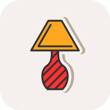 Lamba. Web simgesi vektör illüstrasyonu 