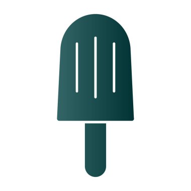 dondurma ikonu vektör illüstrasyonu