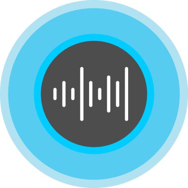 Ses hoparlörü vektör illüstrasyonu