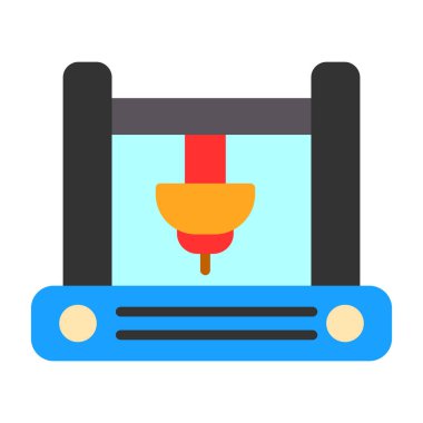 kahve makinesi ikon vektör illüstrasyonu