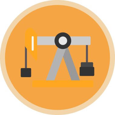 Modern yapı simgesinin vektör illüstrasyonu