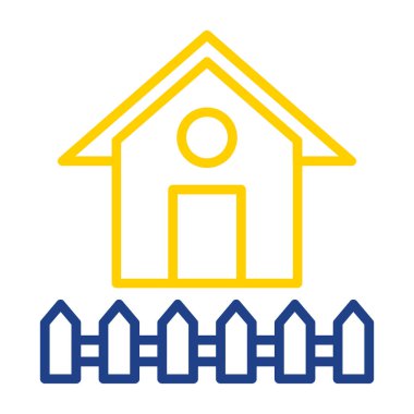 yapı evi simgesi ana hatlarıyla oluşturuluyor