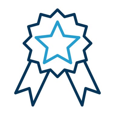 Ödül. Web simgesi basit illüstrasyon