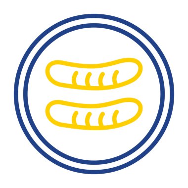 Modern simgenin vektör illüstrasyonu