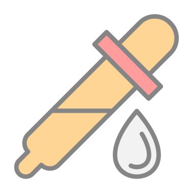 Düz Bırakıcı satırı ve biçim simgesi tasarımı