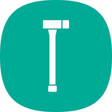 Çekiç ikonu vektör illüstrasyonu