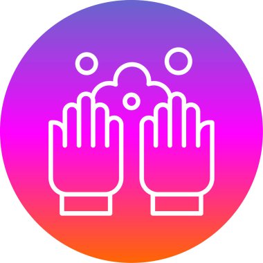 el simgesi vektör illüstrasyonu