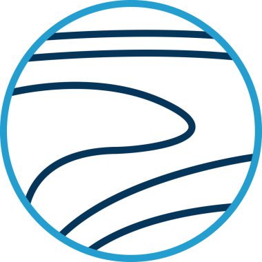 Beyaz simgenin vektör illüstrasyonu