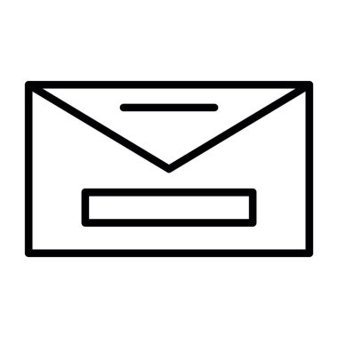 posta simgesi. e harfi ileti vektörü