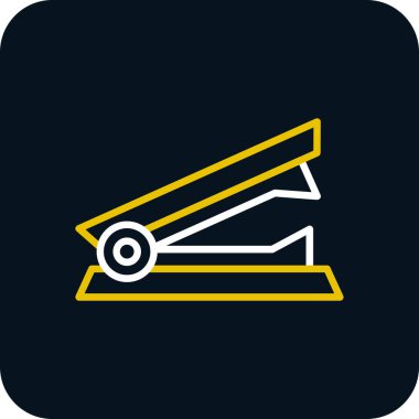 Stapler web icon, vector illustration 