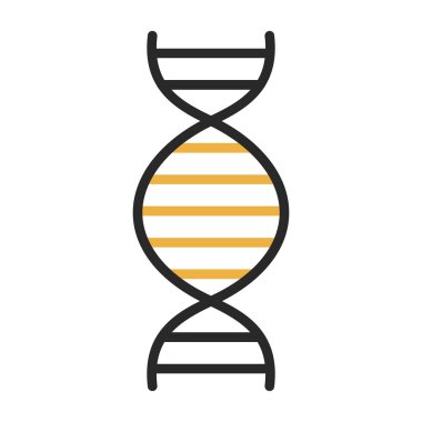 dna. Web simgesi basit illüstrasyon 