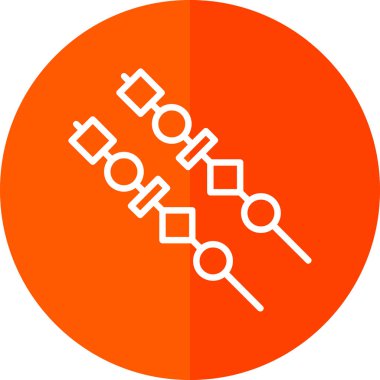 Modern b 'nin vektör illüstrasyonu