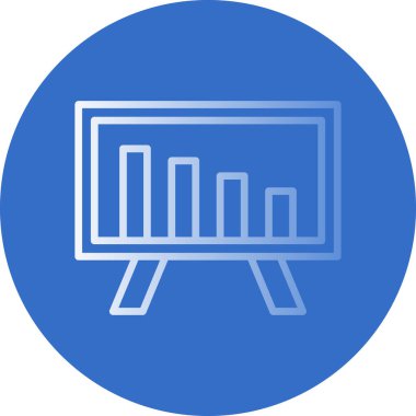 vektör lcd simgesi illüstrasyonu