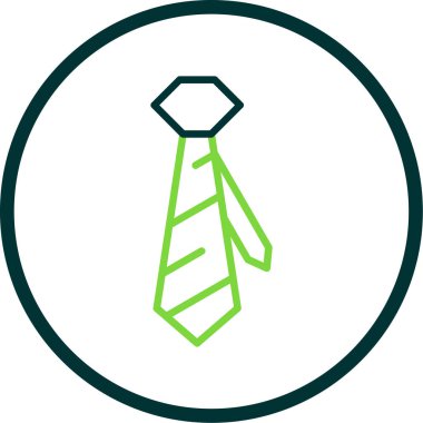 Kravat. Web simgesi basit tasarım