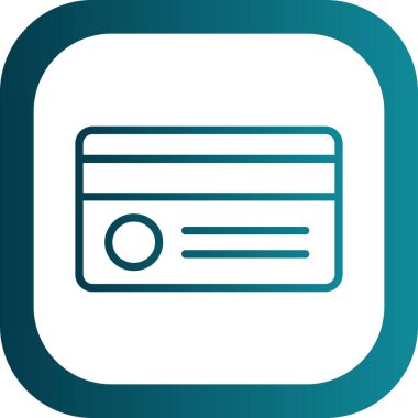 Kredi kartı vektör illüstrasyonu 