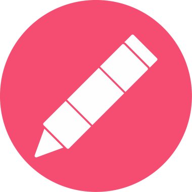 pastel boya simge vektör çizim