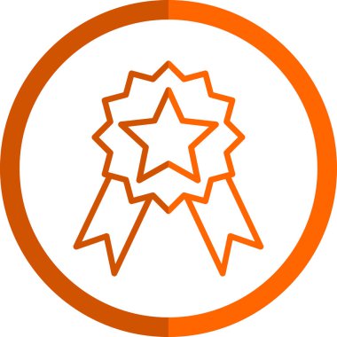 Ödül. Web simgesi basit illüstrasyon