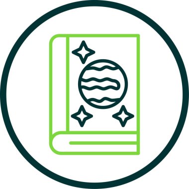 Kitap simgesinin vektör illüstrasyonu 