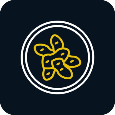 Gıda simgesinin vektör illüstrasyonu