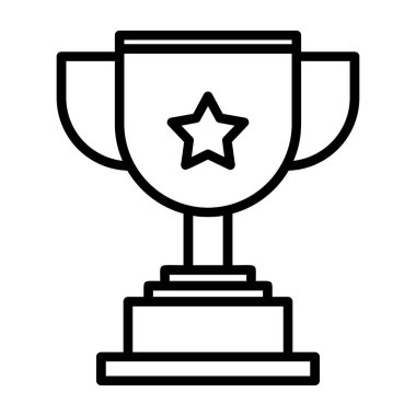 kupa vektör illüstrasyonu, simge ögesi arkaplanı                       