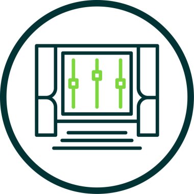 seo modern simgesinin vektör illüstrasyonu