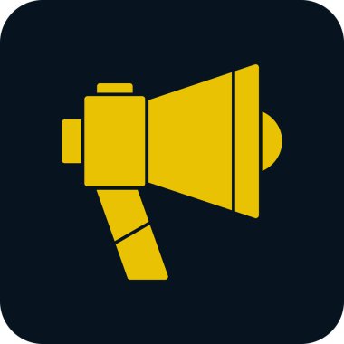 vektör sözcüsü Simgesi illüstrasyonu 