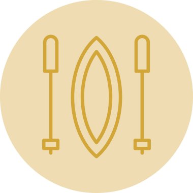 Modern simgenin vektör illüstrasyonu