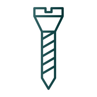 vector illustration of screw tool icon 
