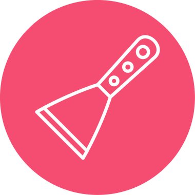 Modern Scraper simgesinin vektör illüstrasyonu           