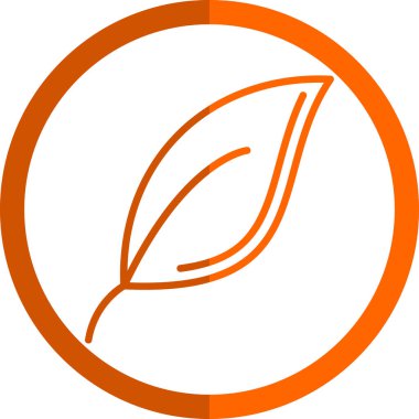 Yaprak vektör simgesi