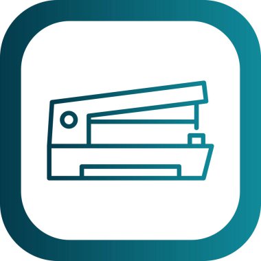 Zımba simgesi, basit illüstrasyon