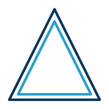 üçgen vektör illüstrasyonu