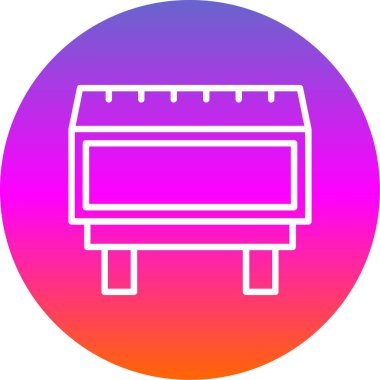 Modern eğitim ikonunun vektör illüstrasyonu