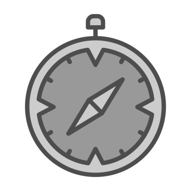 Safari tarayıcısı. Web simgesi basit illüstrasyon