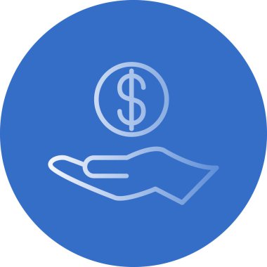 Sikke Simgesi vektör illüstrasyonu