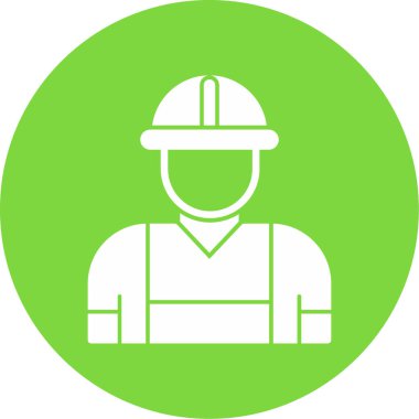 Miğfer vektör illüstrasyonlu mimar. 