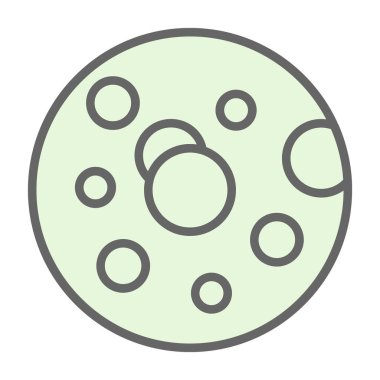 Vektör illüstrasyonu, çizgi film simgesi arkaplanı.