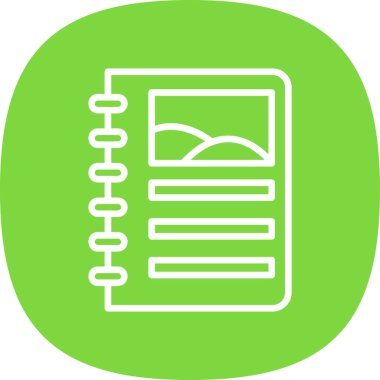 Dosya simgesinin vektör illüstrasyonu