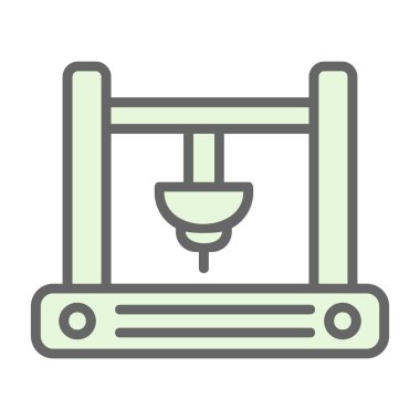 Beyaz arka planda mutfak karıştırıcı ikonu. vektör illüstrasyonu.