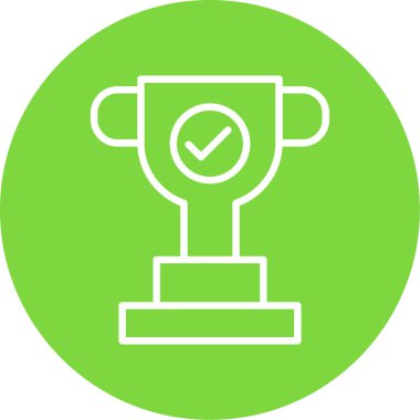 kupa vektör illüstrasyonu, simge ögesi arkaplanı                       