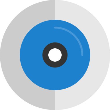 CD mi? Web simgesi basit illüstrasyon