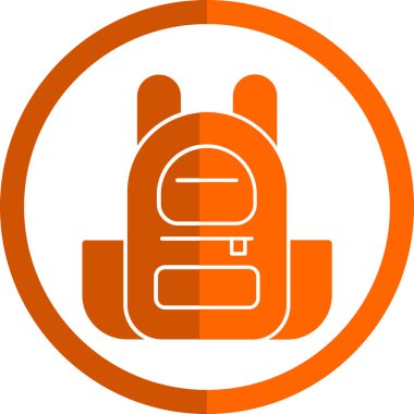 gaz tankı simgesi, vektör illüstrasyonu basit